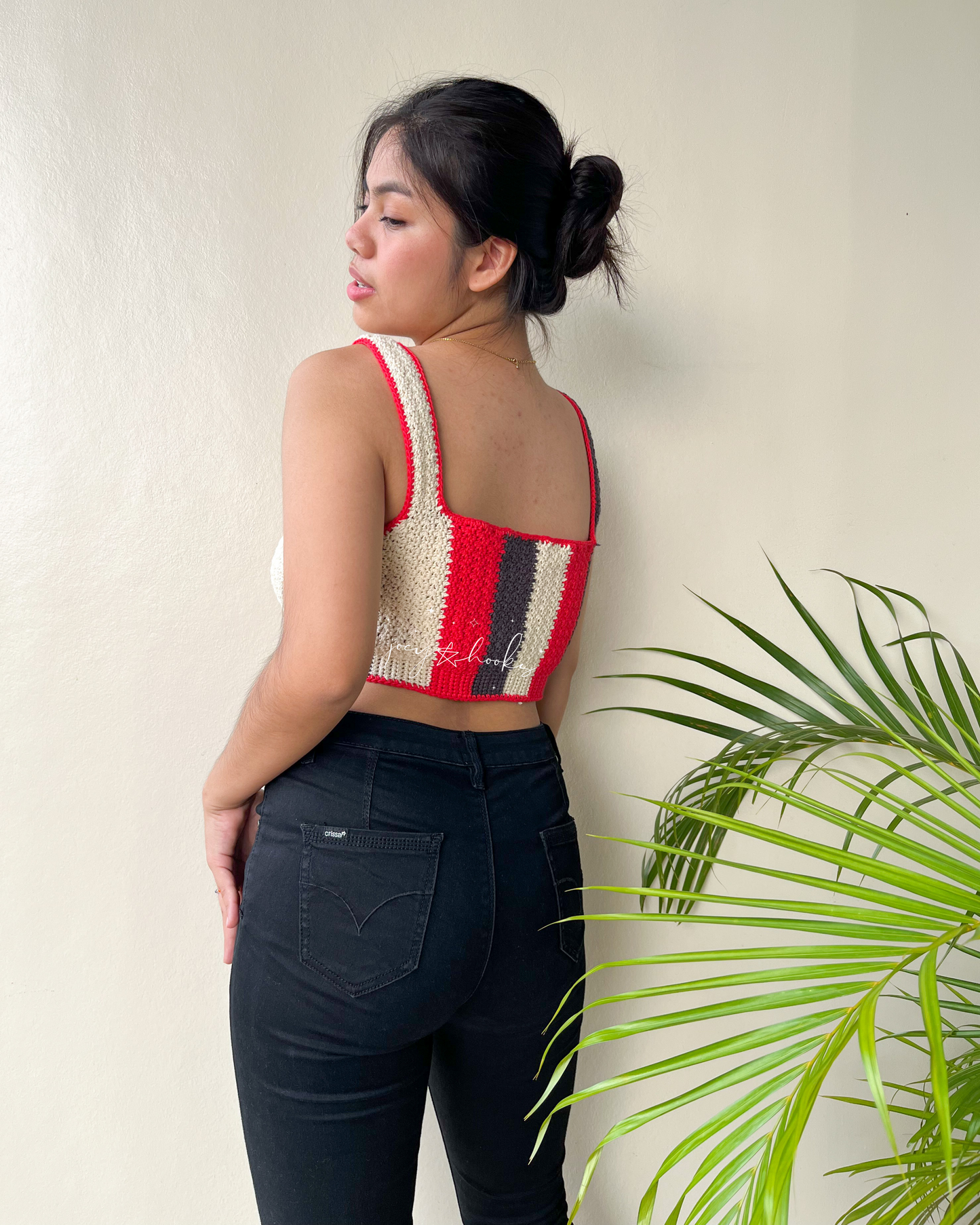 Camellia Top Crochet Written Pattern