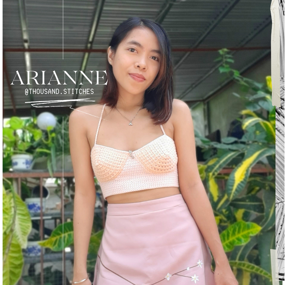 Hera Bustier Top Crochet Written Pattern