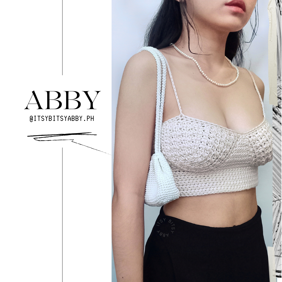 Hera Bustier Top Crochet Written Pattern