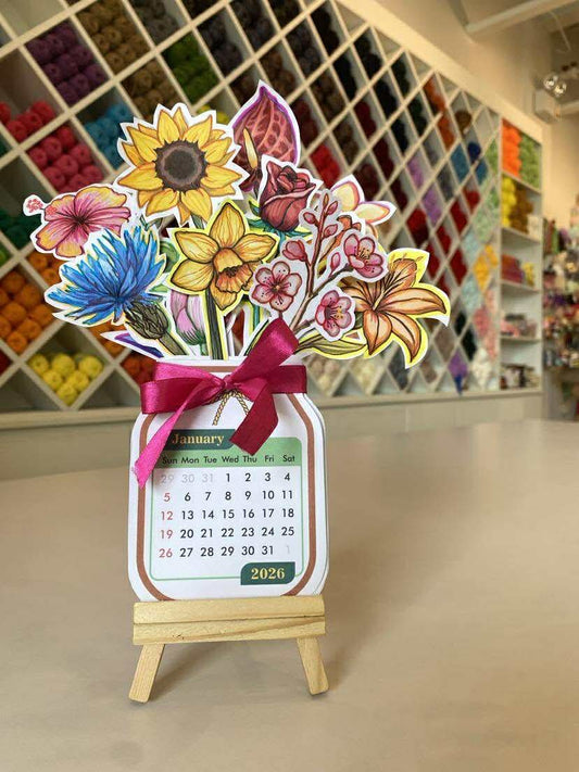 Floral Calendar Making Workshop (October 26, 2025)