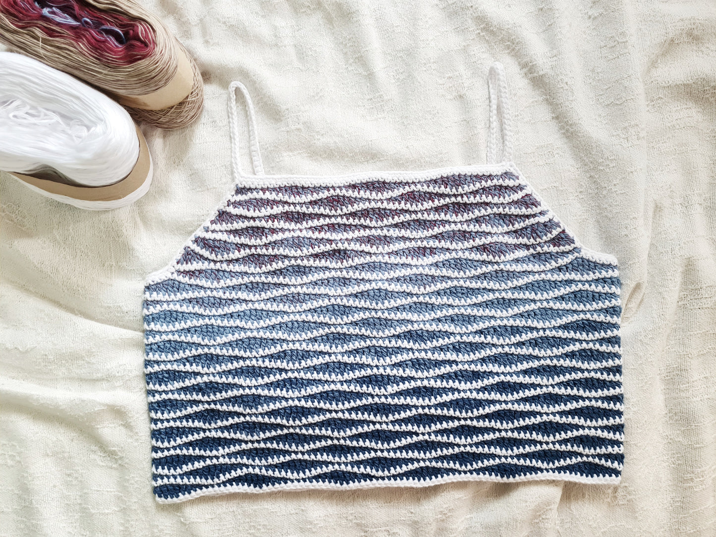 Lily Top Crochet Written Pattern