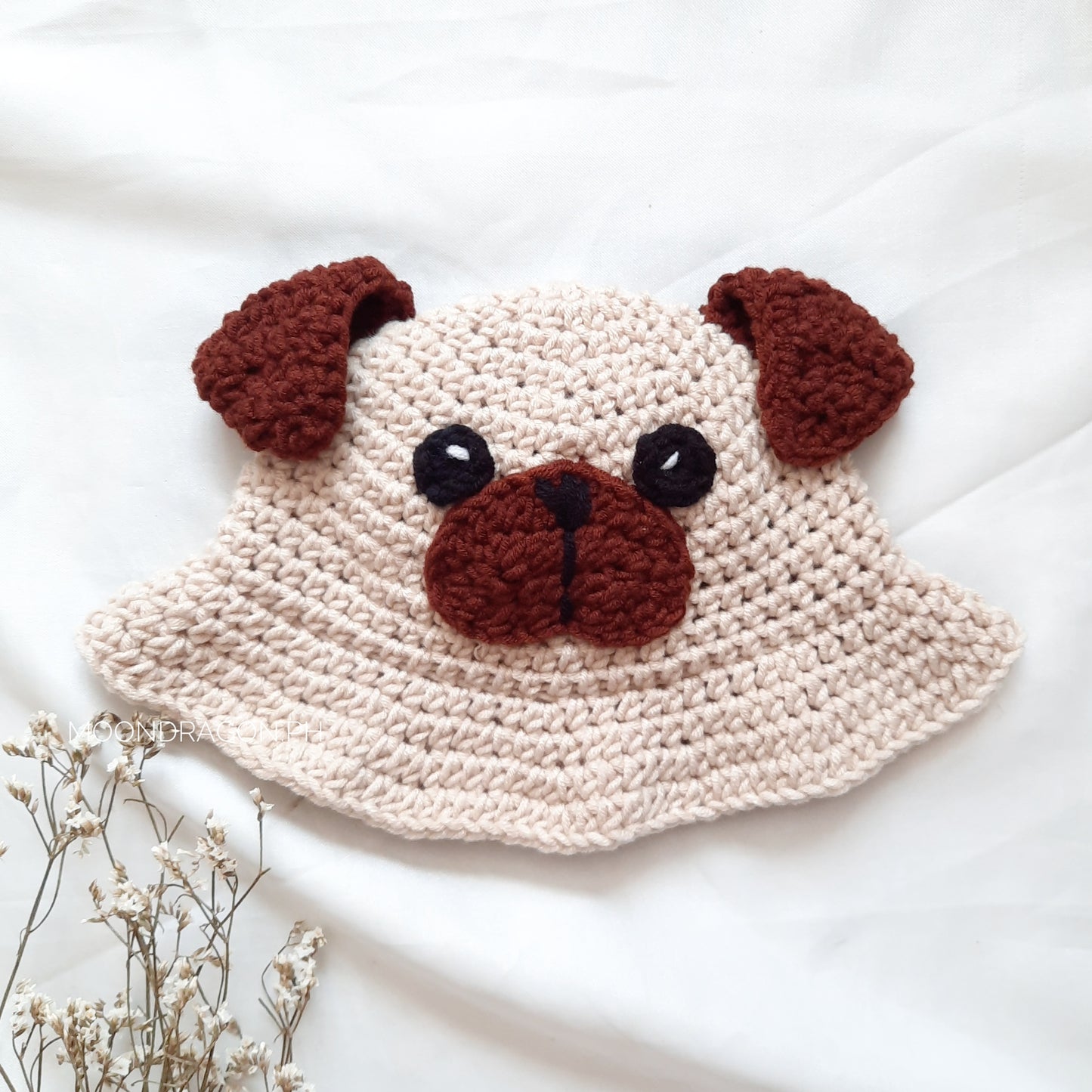 Animal Bucket Hats Crochet Written Pattern