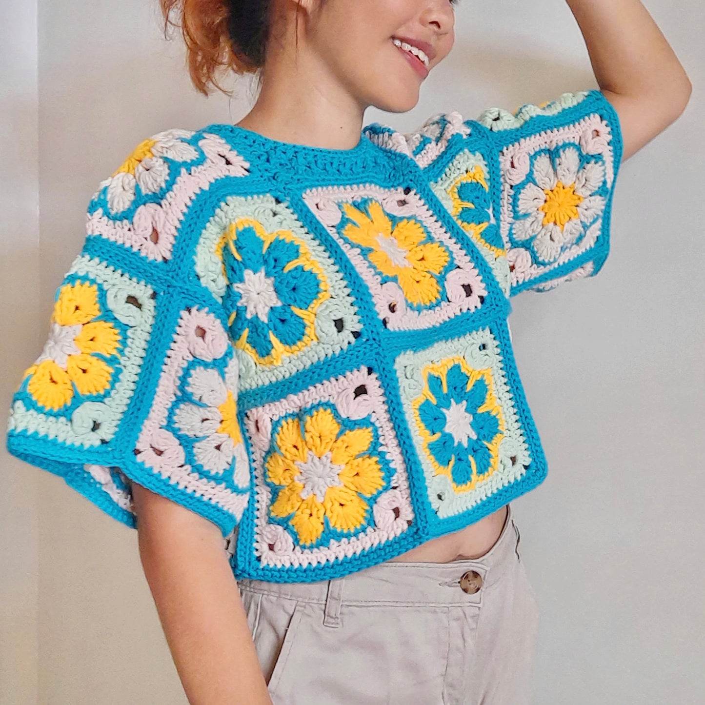 Leonor Top Crochet Written Pattern