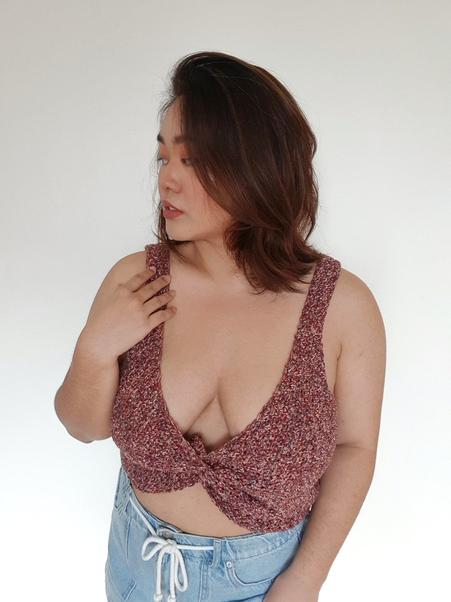 Camellia Top Crochet Written Pattern