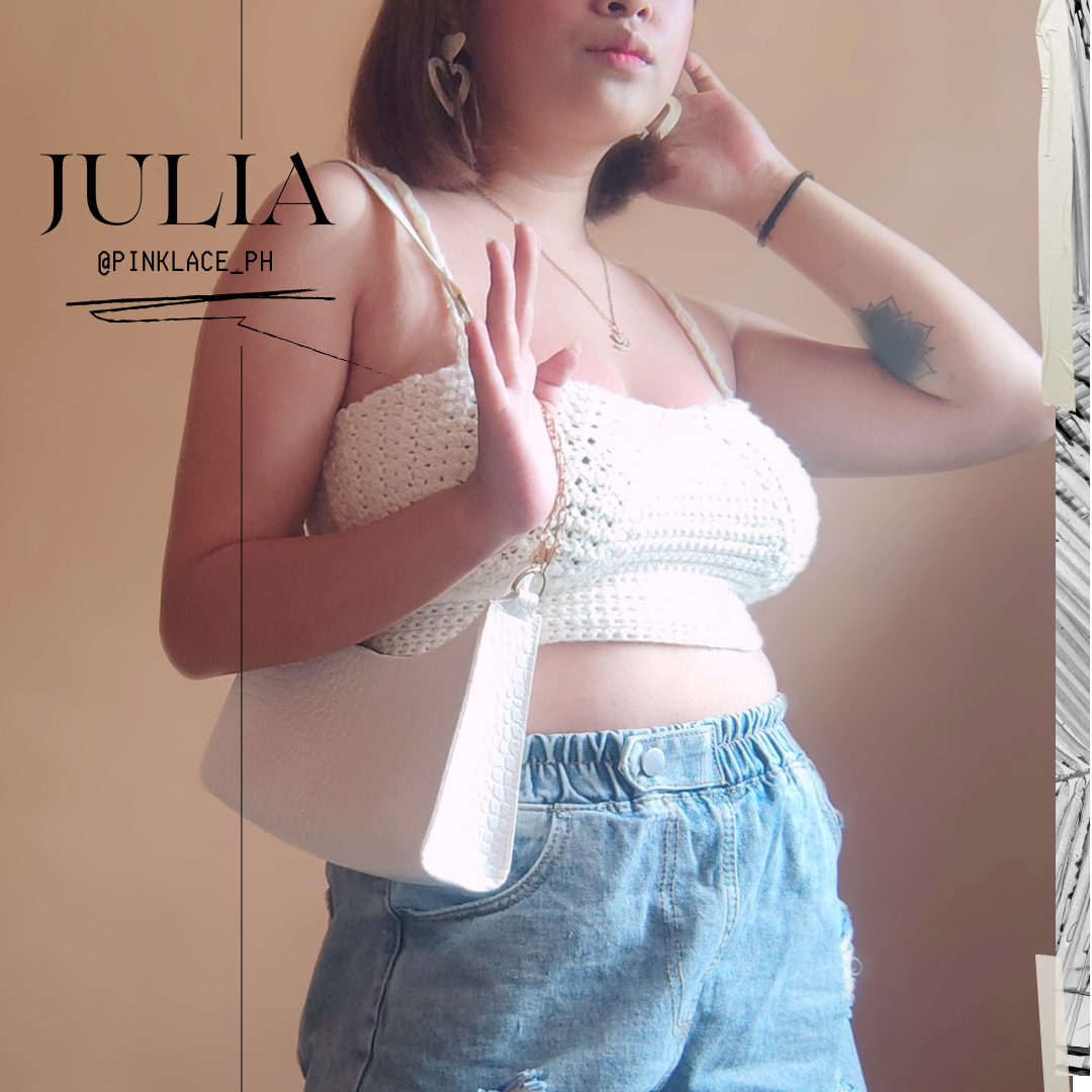 Hera Bustier Top Crochet Written Pattern