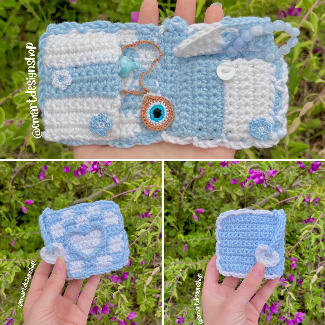Delia Crochet Wallet Crochet Written Pattern