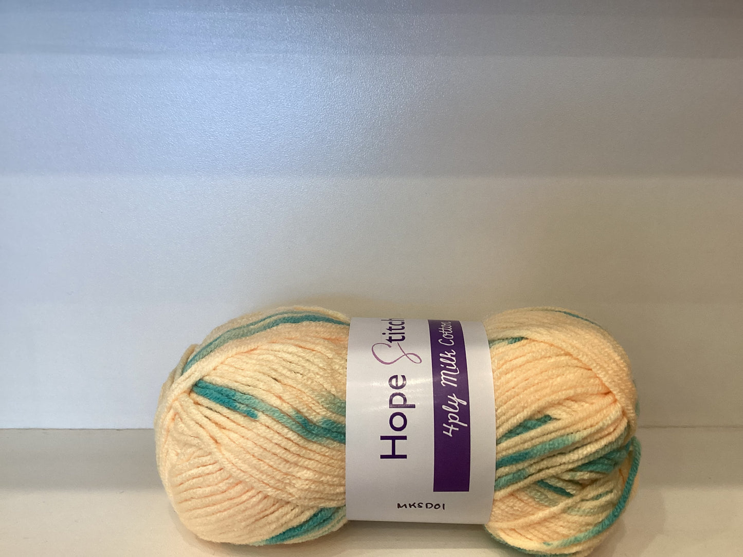 4ply Acrylic Milk Cotton Yarn - 50g