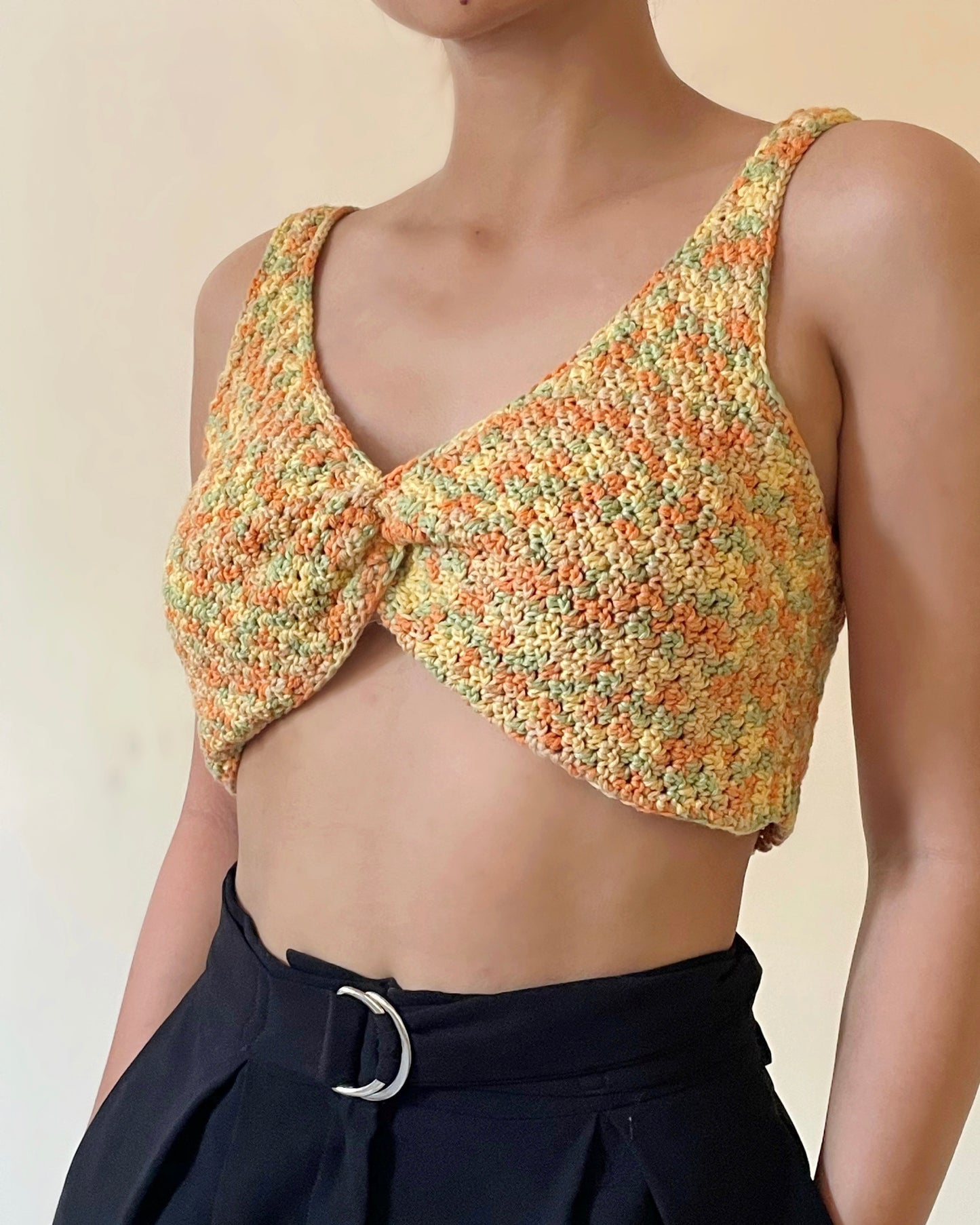 Camellia Top Crochet Written Pattern