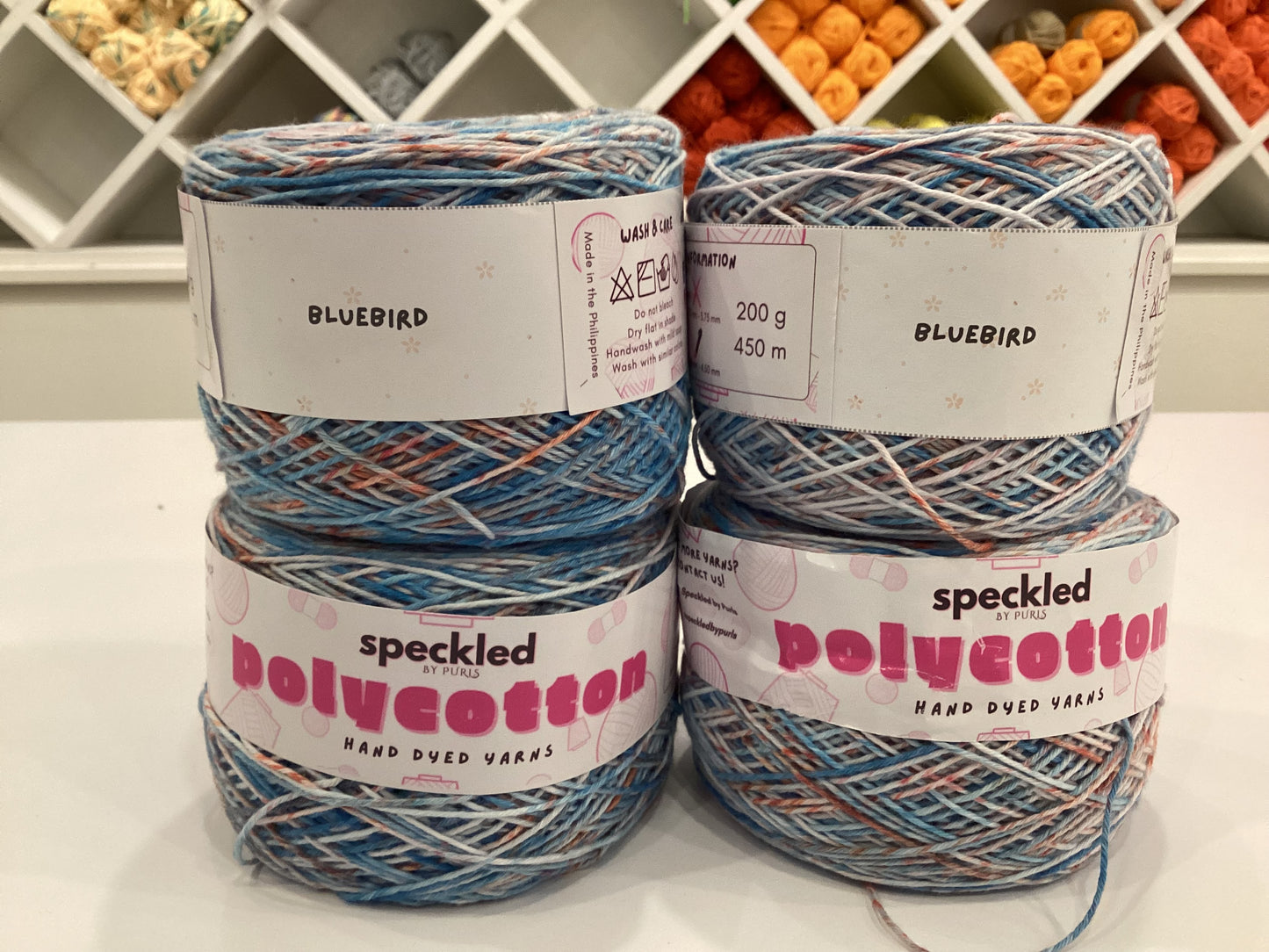 Polycotton Cakes by @speckledbypurls