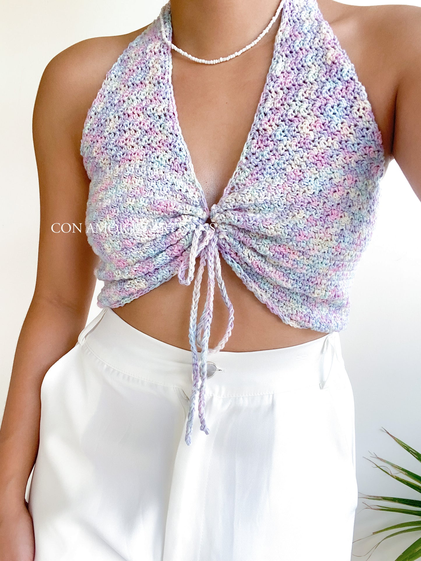 Dahlia Top Crochet Written Pattern