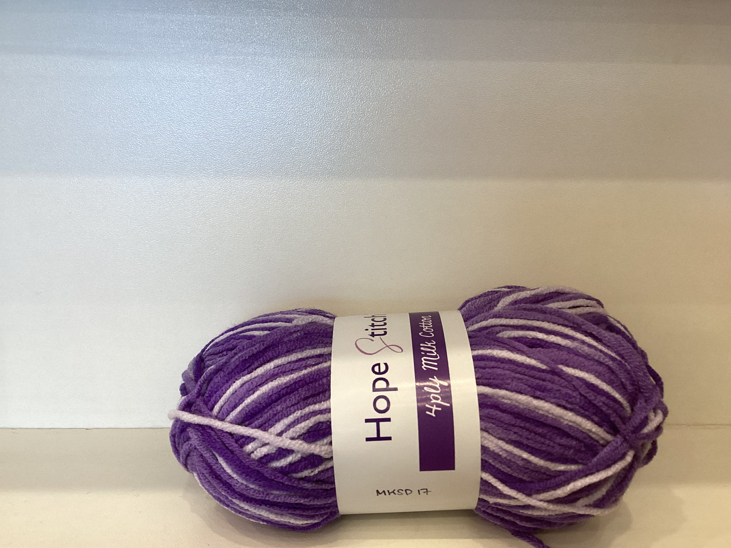 4ply Acrylic Milk Cotton Yarn - 50g
