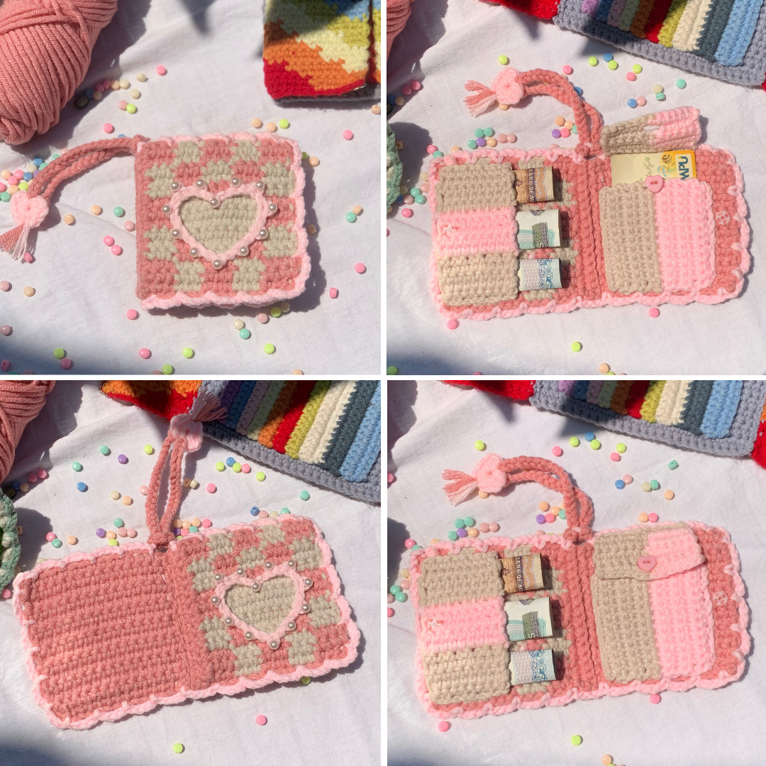 Delia Crochet Wallet Crochet Written Pattern