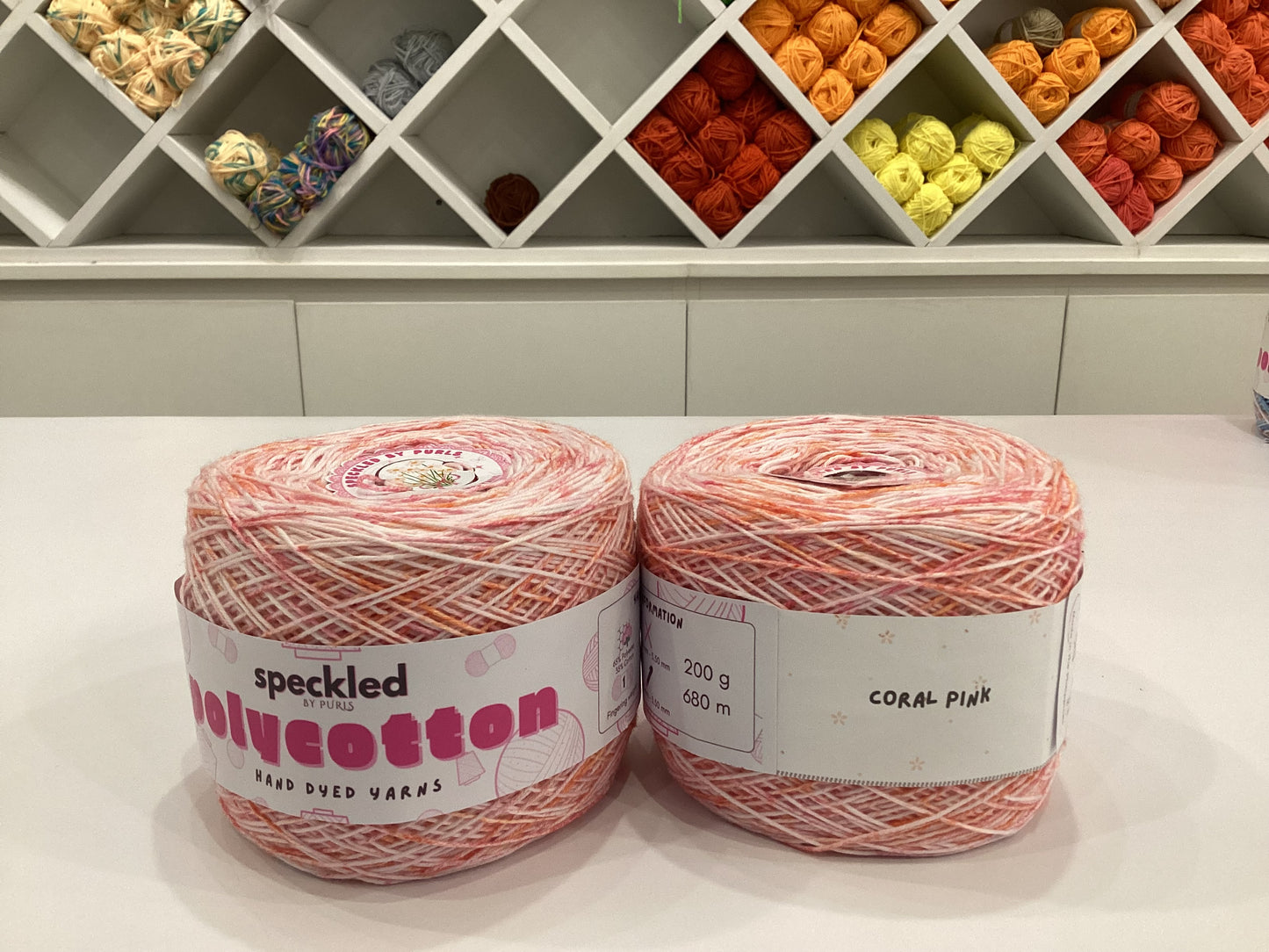 Polycotton Cakes by @speckledbypurls