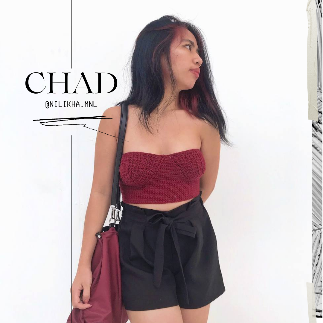 Hera Bustier Top Crochet Written Pattern