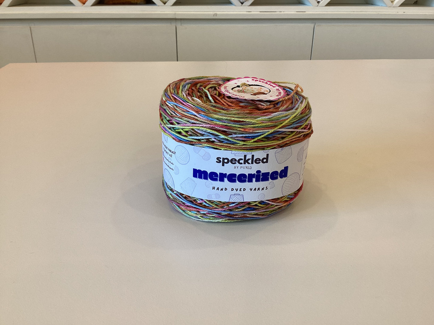 Mercerized Cotton Cakes 8 ply by @speckledbypurls