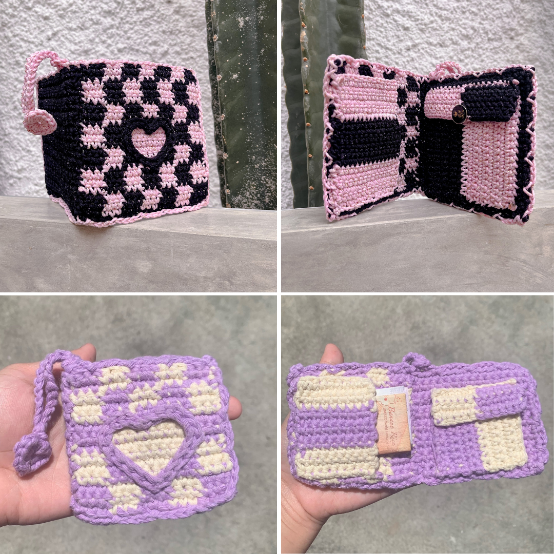 Delia Crochet Wallet Crochet Written Pattern