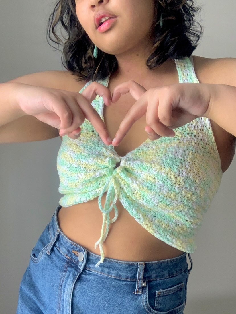 Dahlia Top Crochet Written Pattern