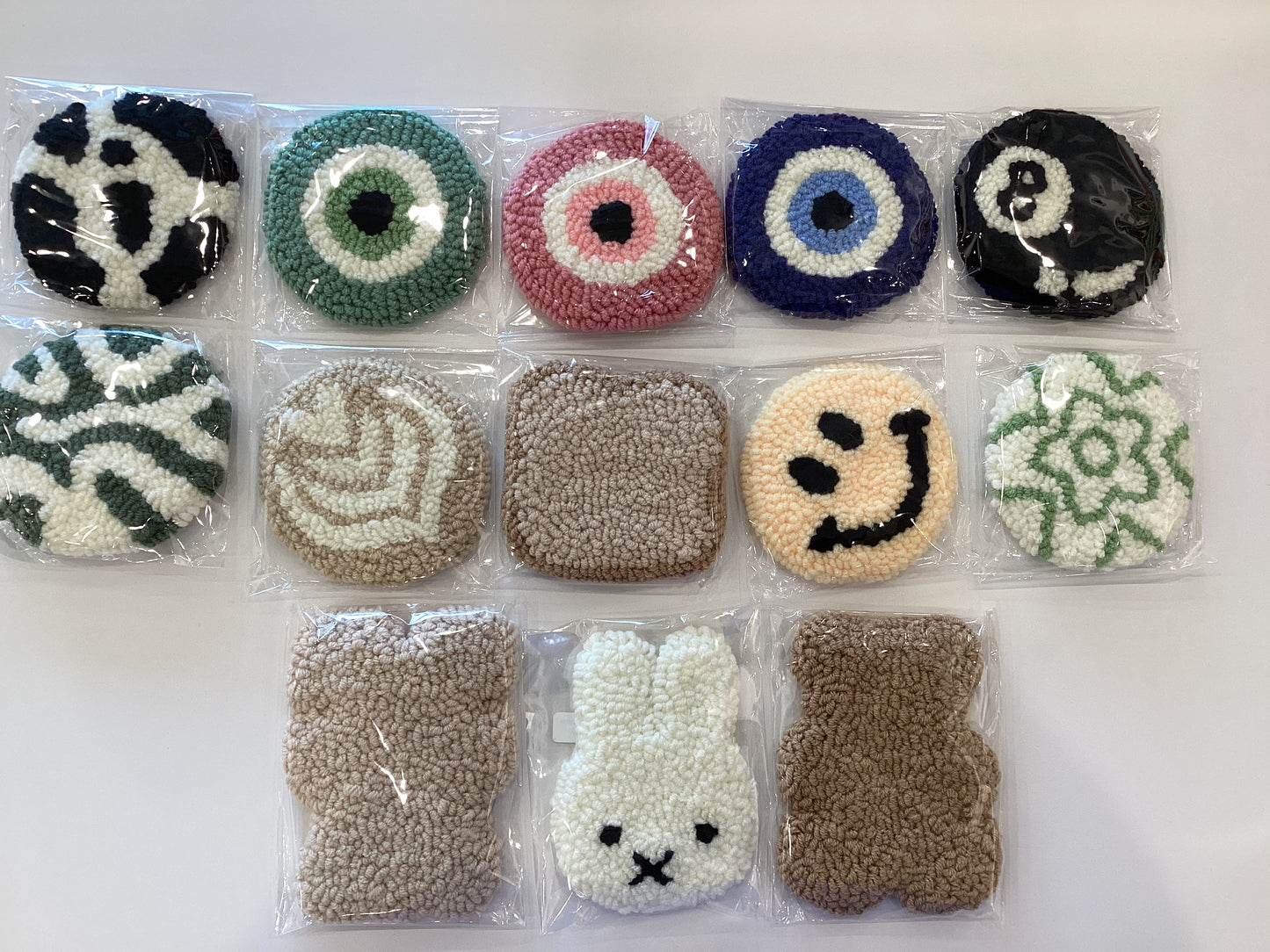 Coasters by @___punchproject