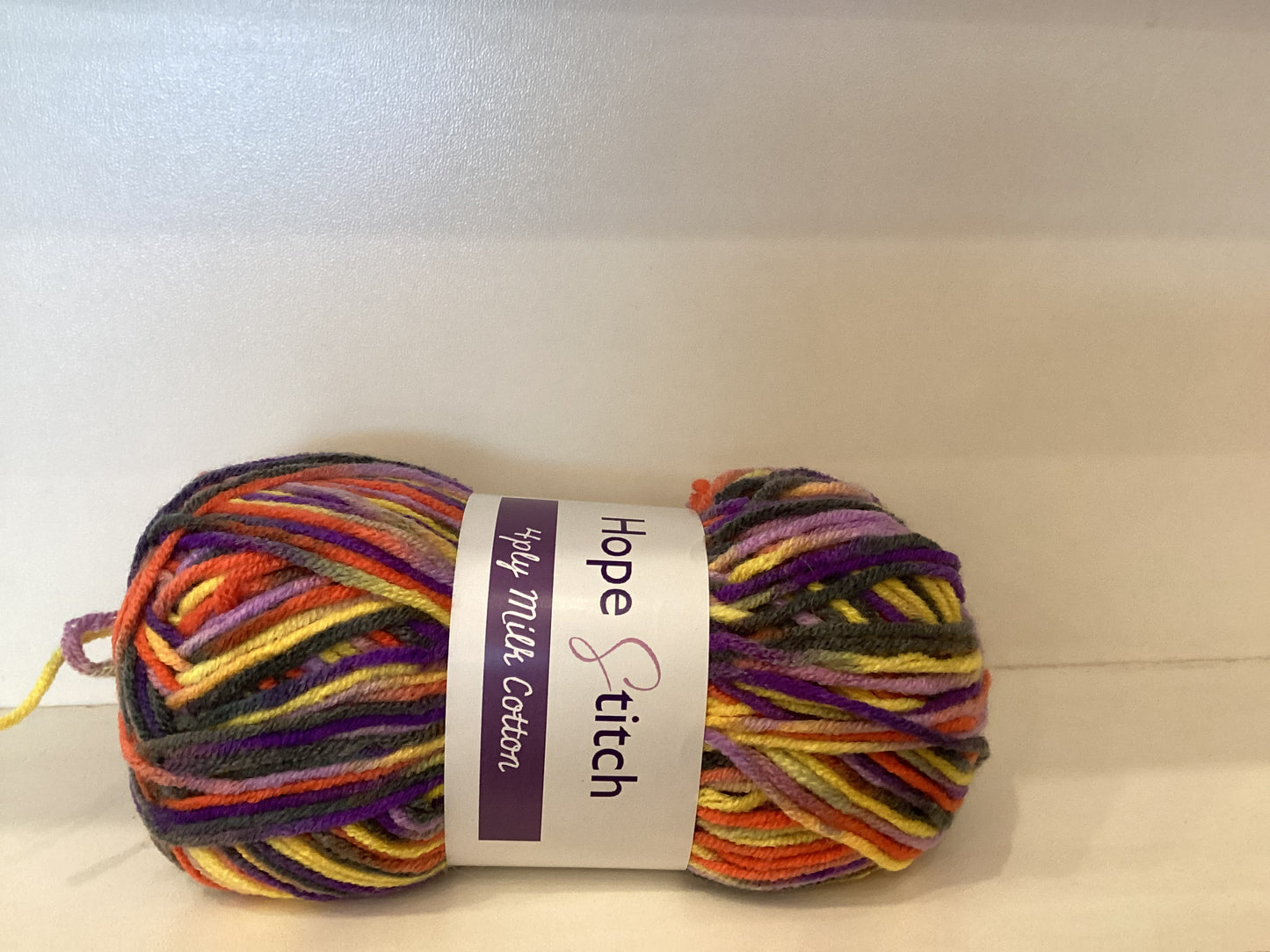 4ply Acrylic Milk Cotton Yarn - 50g