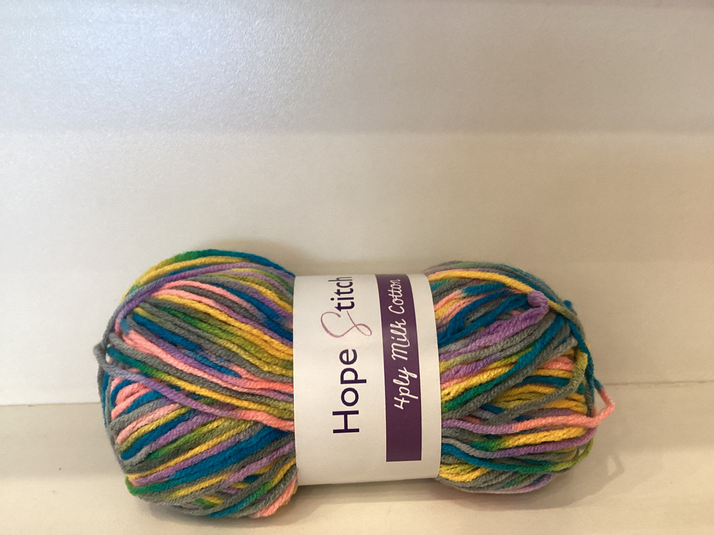 4ply Acrylic Milk Cotton Yarn - 50g