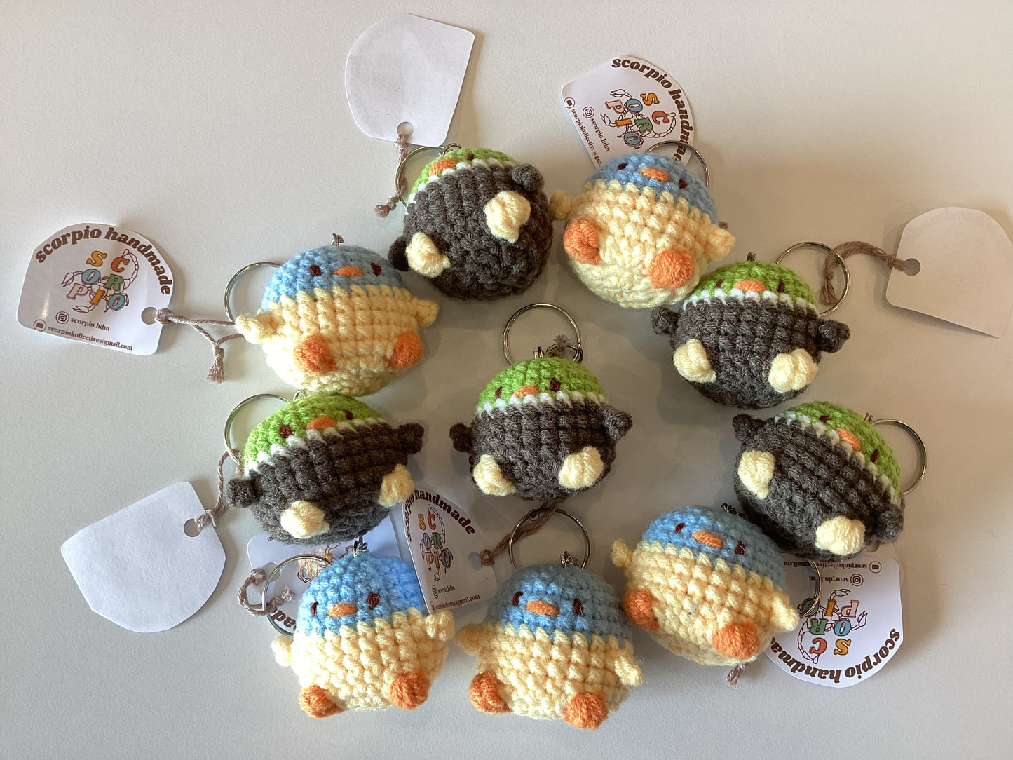 Keychains by @scorpio.hdm