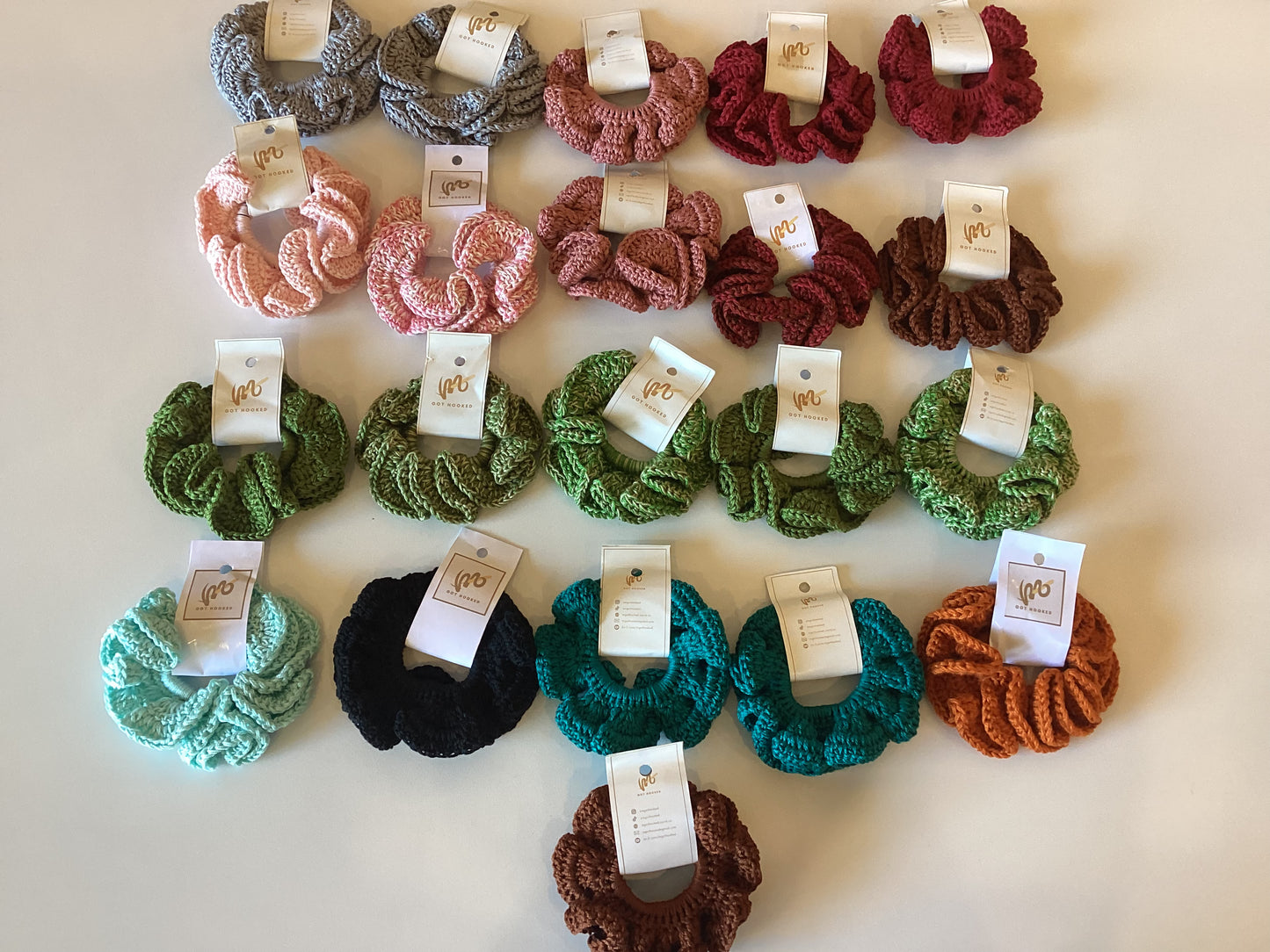 Scrunchies by @mgothooked