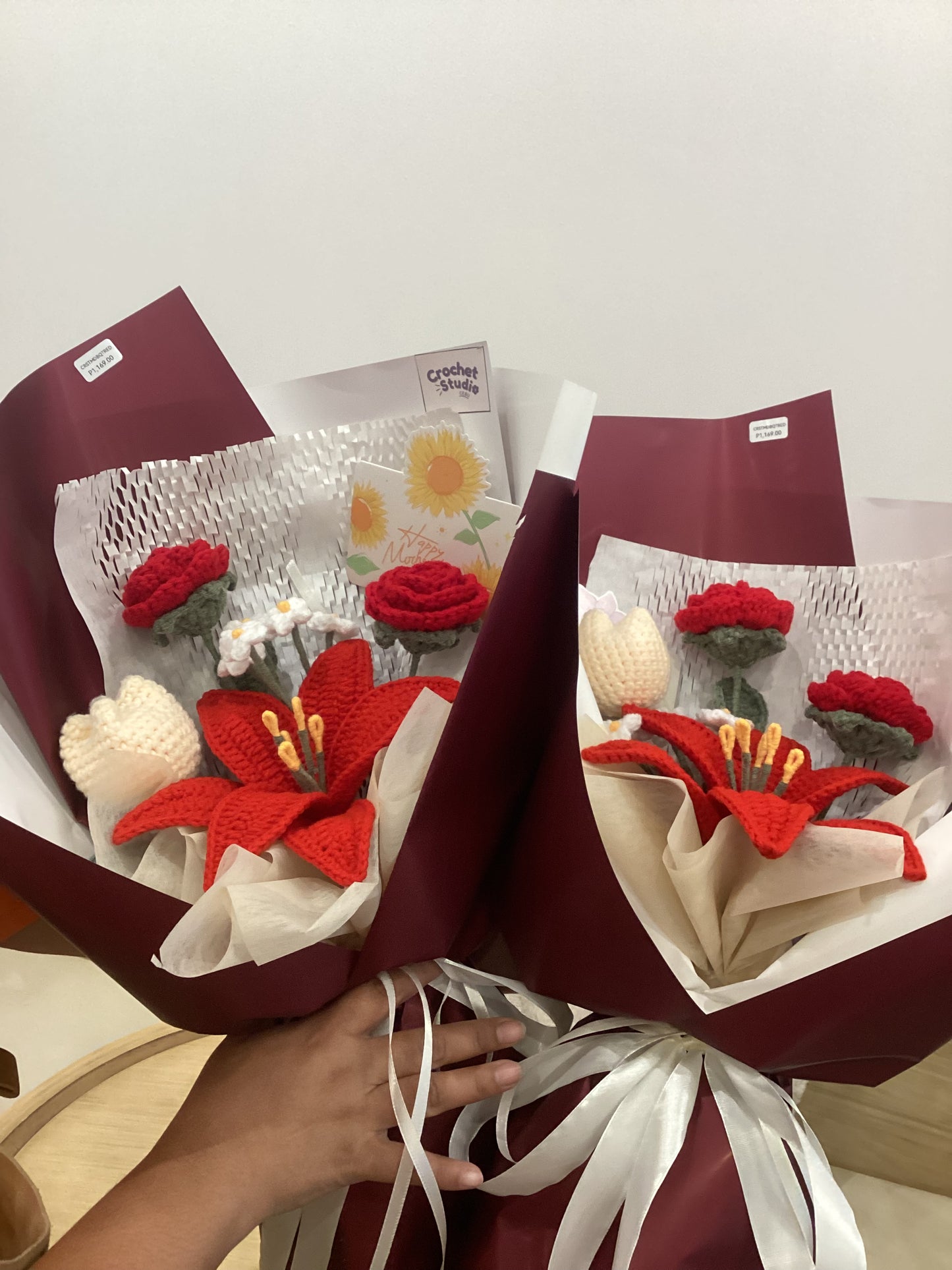 Bouquet of Flowers by @crochetstudiocebu