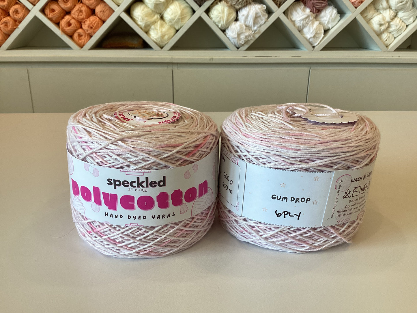 Polycotton Cakes by @speckledbypurls