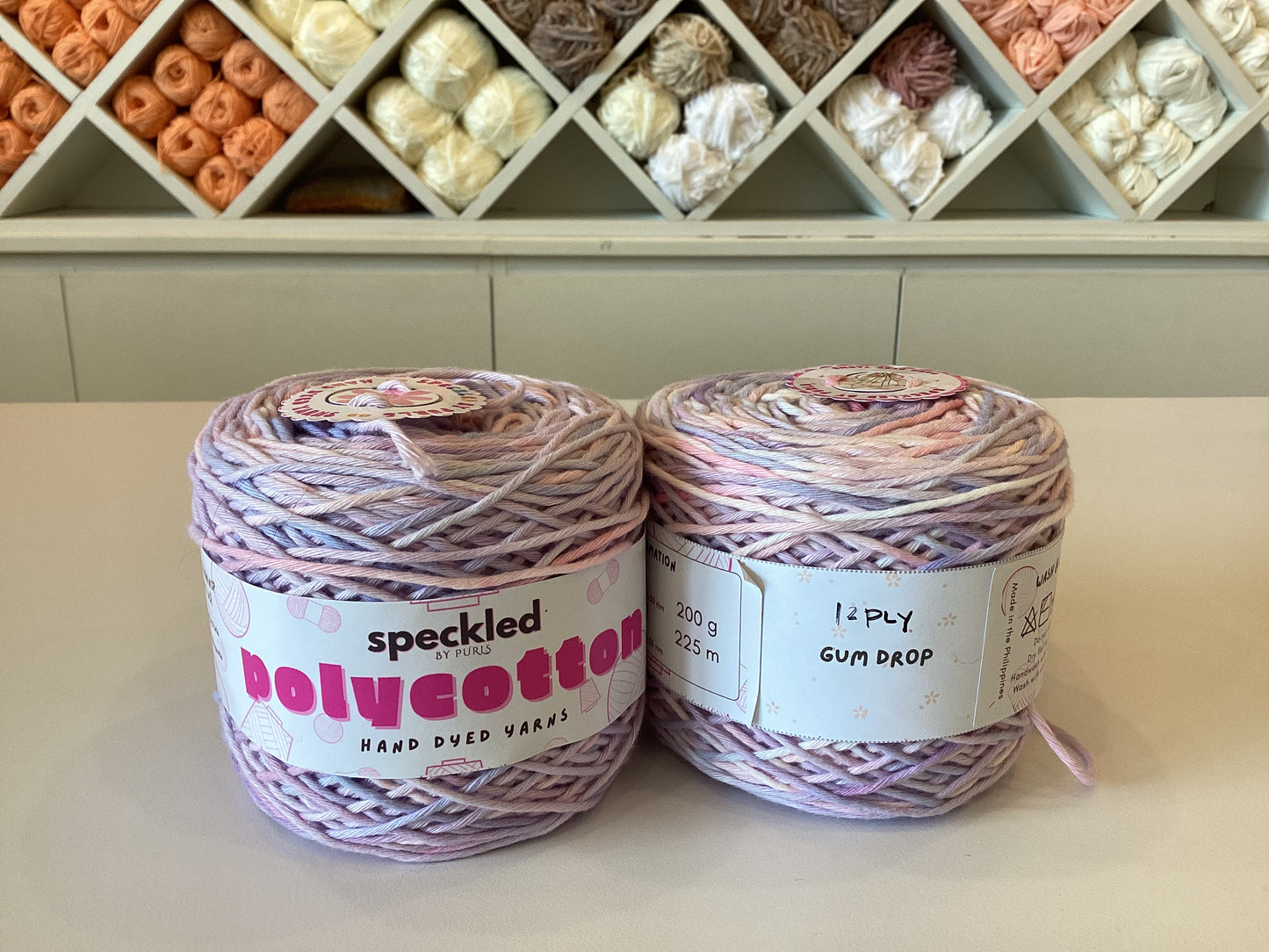 Polycotton Cakes by @speckledbypurls