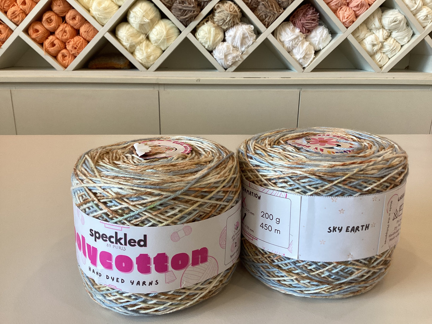 Polycotton Cakes by @speckledbypurls