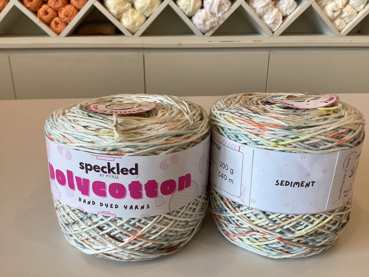Polycotton Cakes by @speckledbypurls