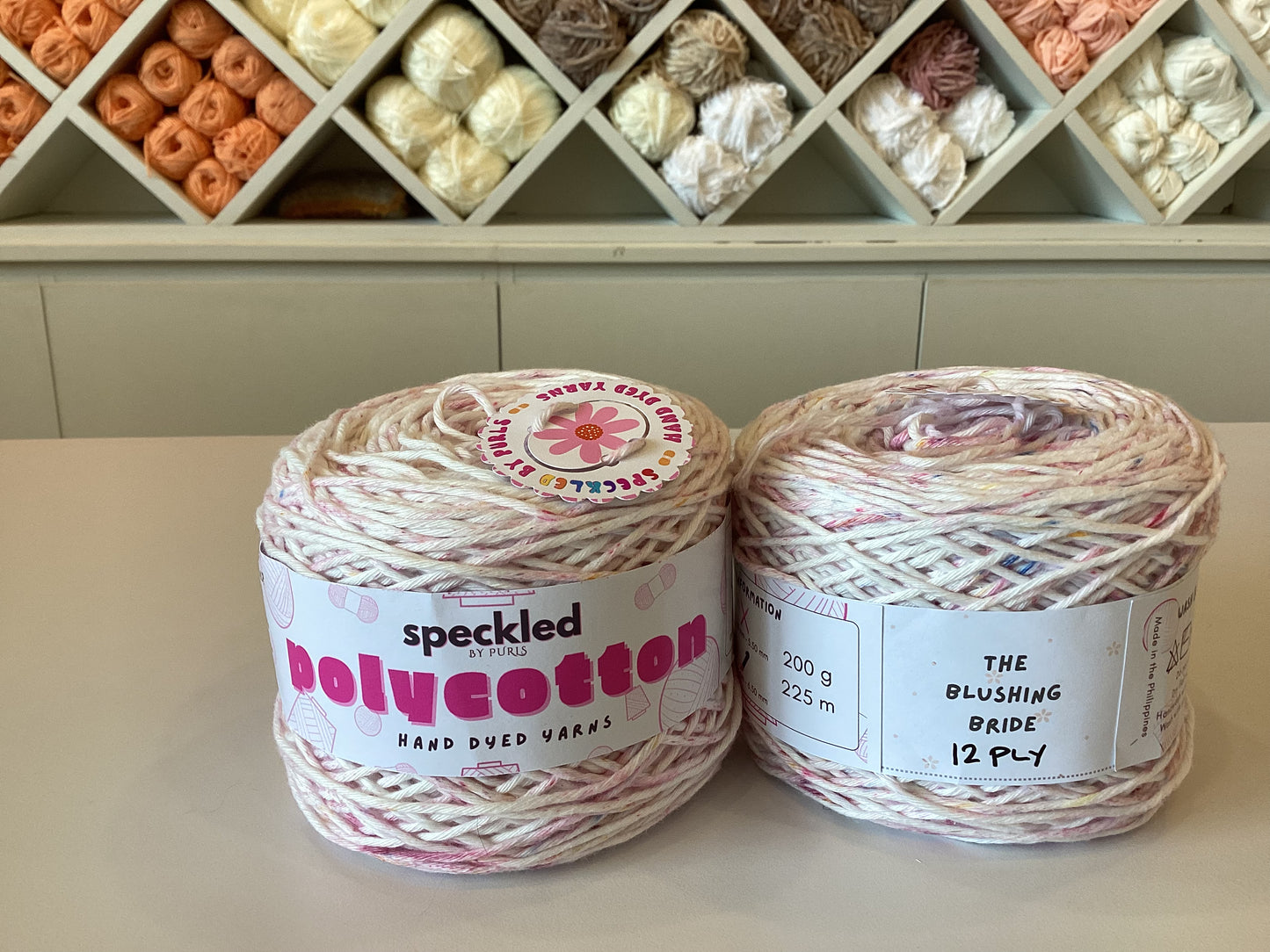 Polycotton Cakes by @speckledbypurls