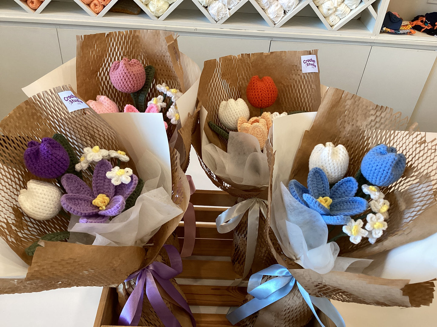 Bouquet of Flowers by @crochetstudiocebu
