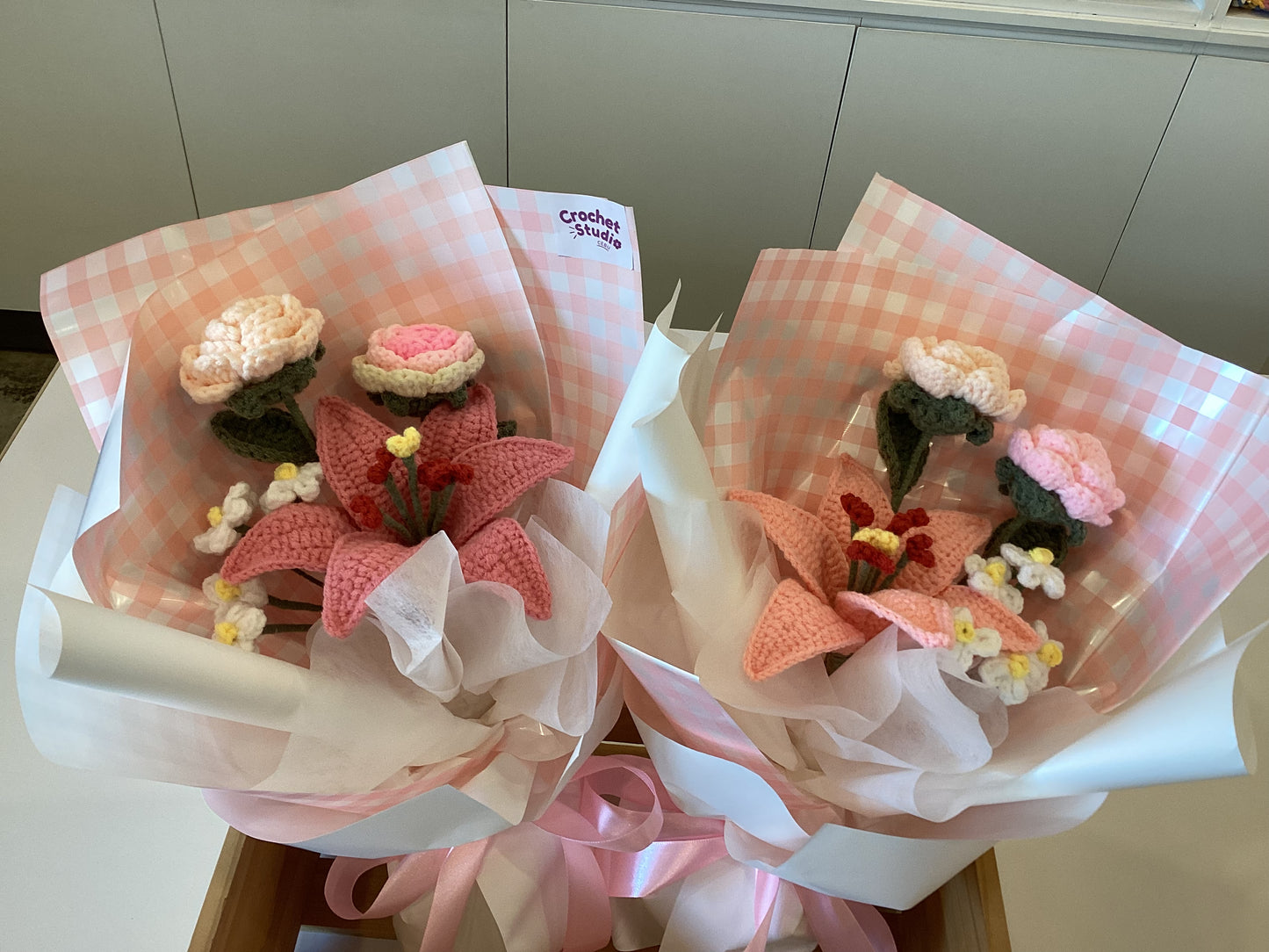 Bouquet of Flowers by @crochetstudiocebu