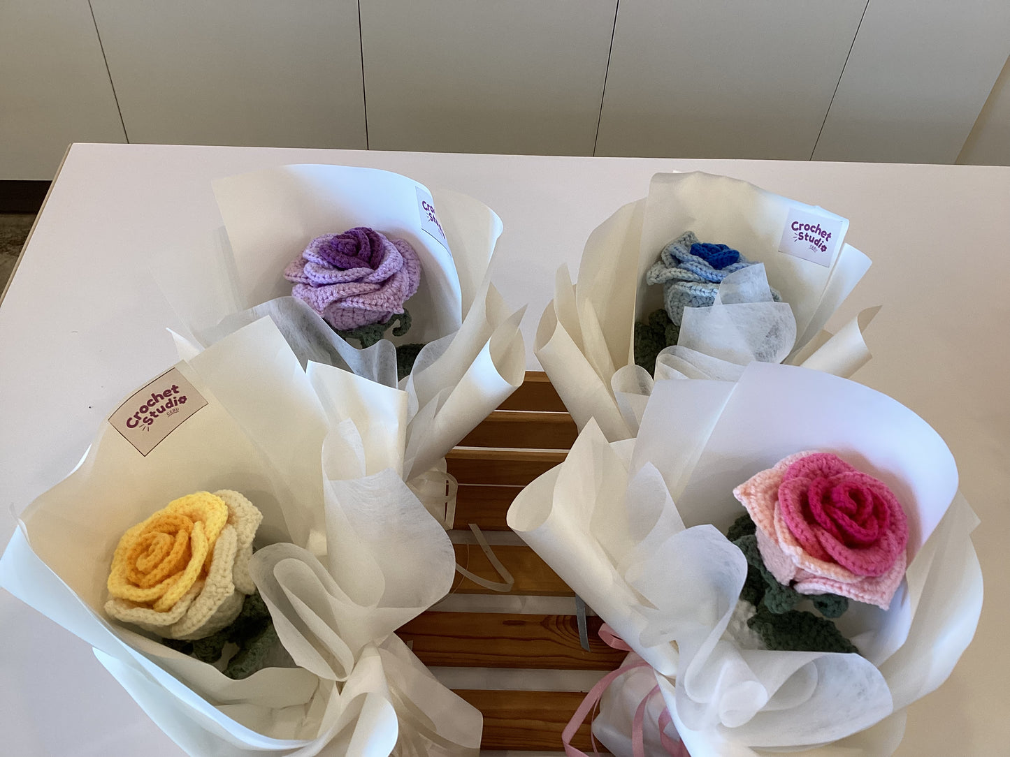 Bouquet of Flowers by @crochetstudiocebu