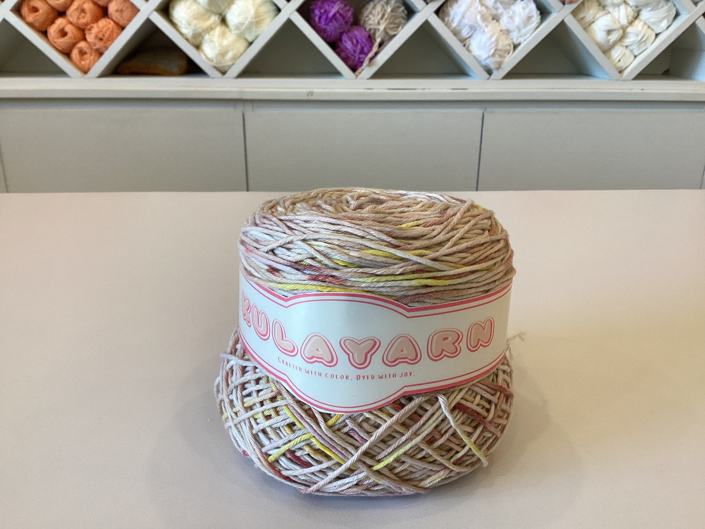 Hand-dyed 8ply Cotton Yarns by @kulayarn.ph