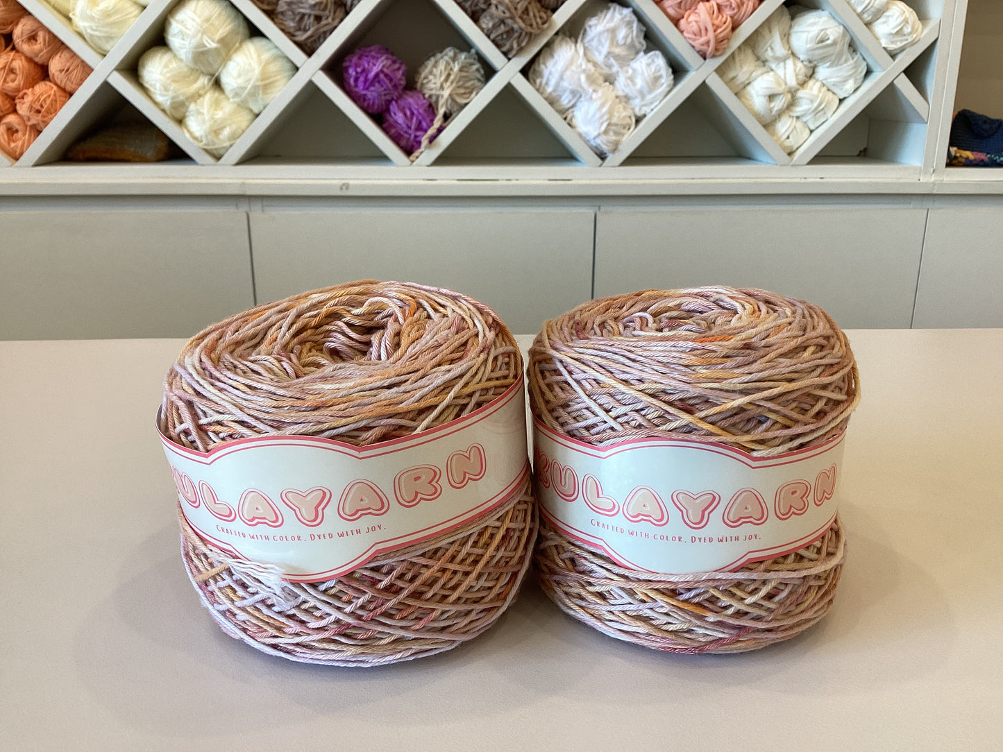 Hand-dyed 8ply Cotton Yarns by @kulayarn.ph