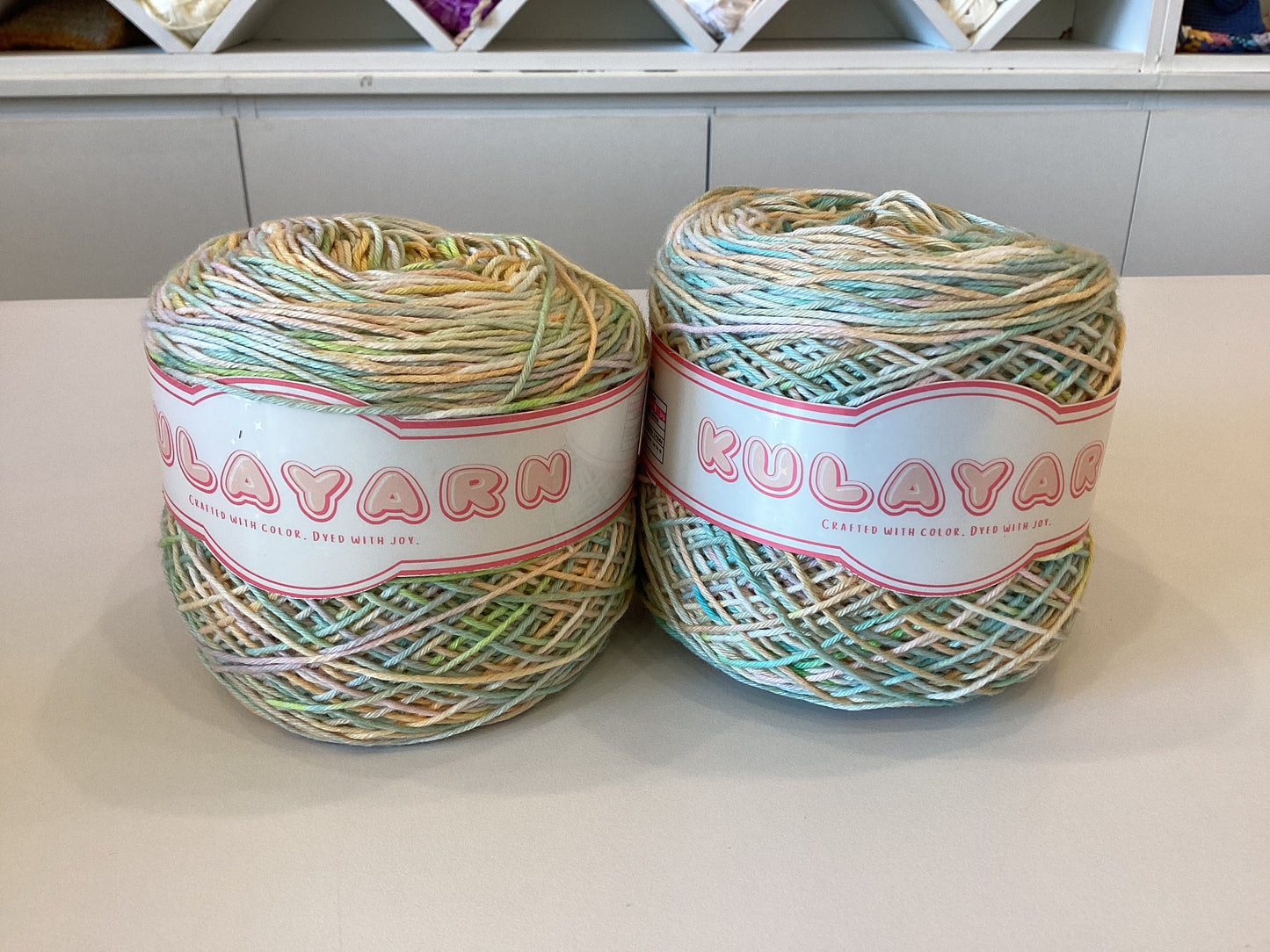 Hand-dyed 6ply Cotton Yarns by @kulayarn.ph