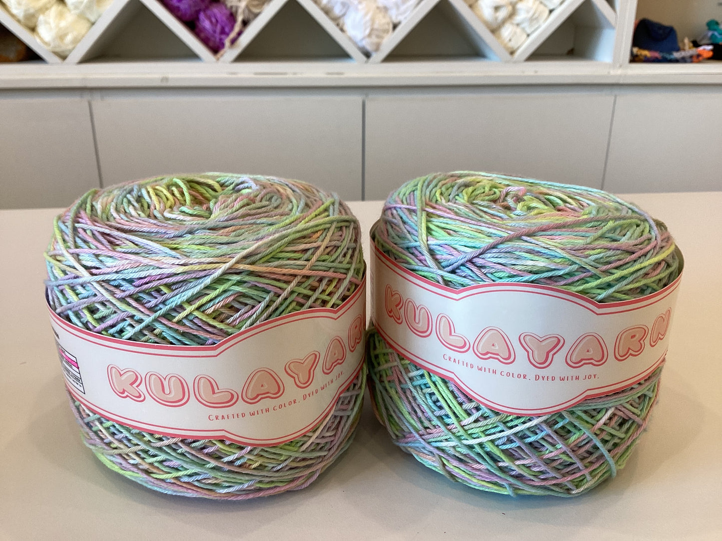 Hand-dyed 6ply Cotton Yarns by @kulayarn.ph