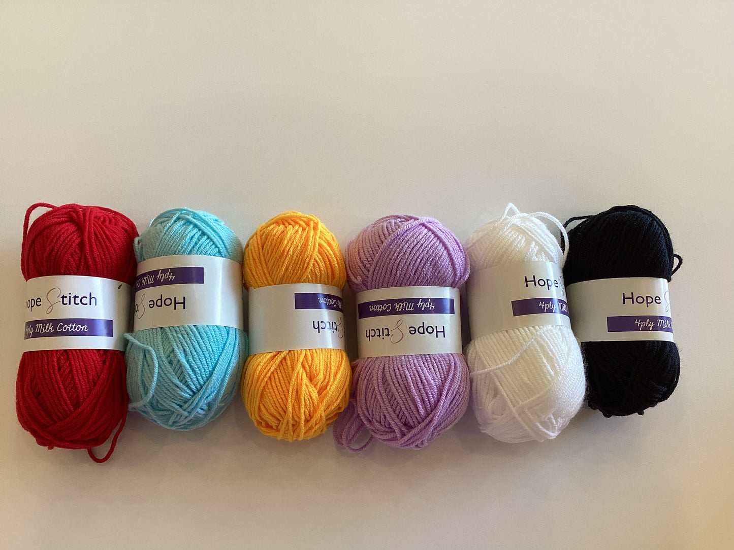 New 4ply Milk Cotton