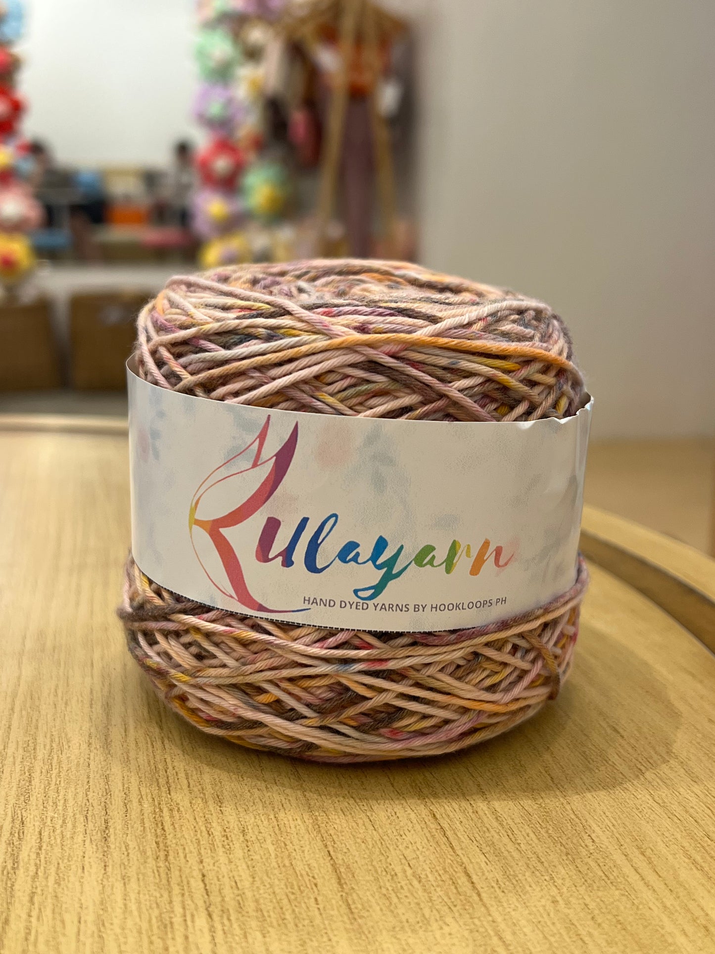Hand-dyed 8ply Cotton Yarns by @kulayarn.ph
