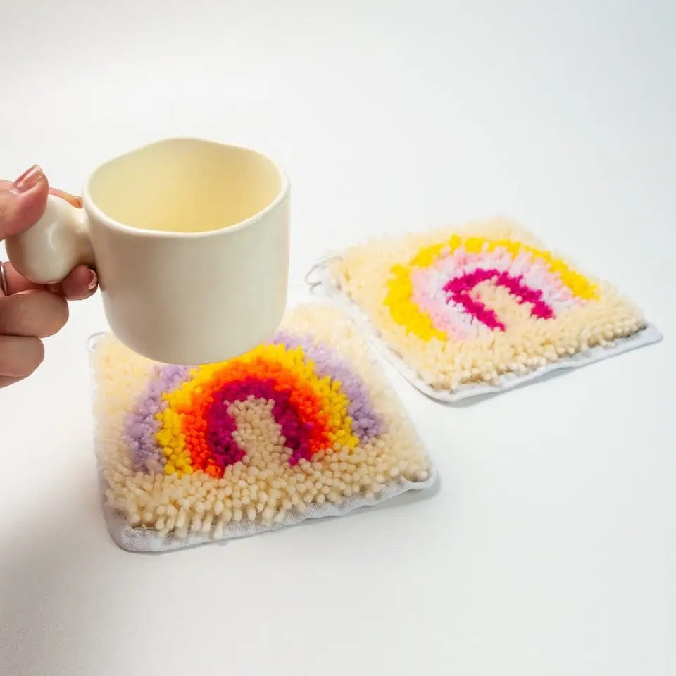 Latch Hook Mug Coaster Workshop (Saturdays)