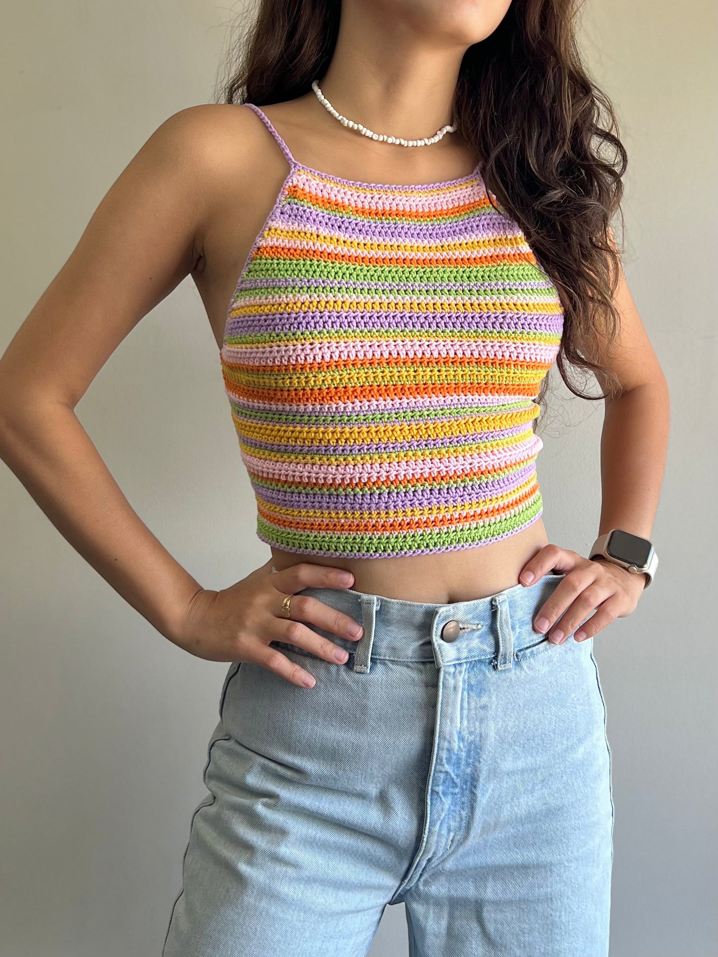 Iris Top Crochet Written Pattern