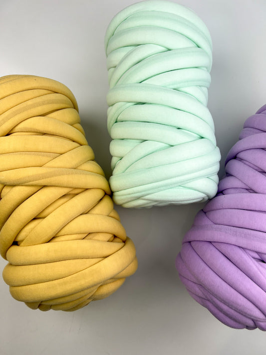 Giant Chunky Tube Yarn - 1kg