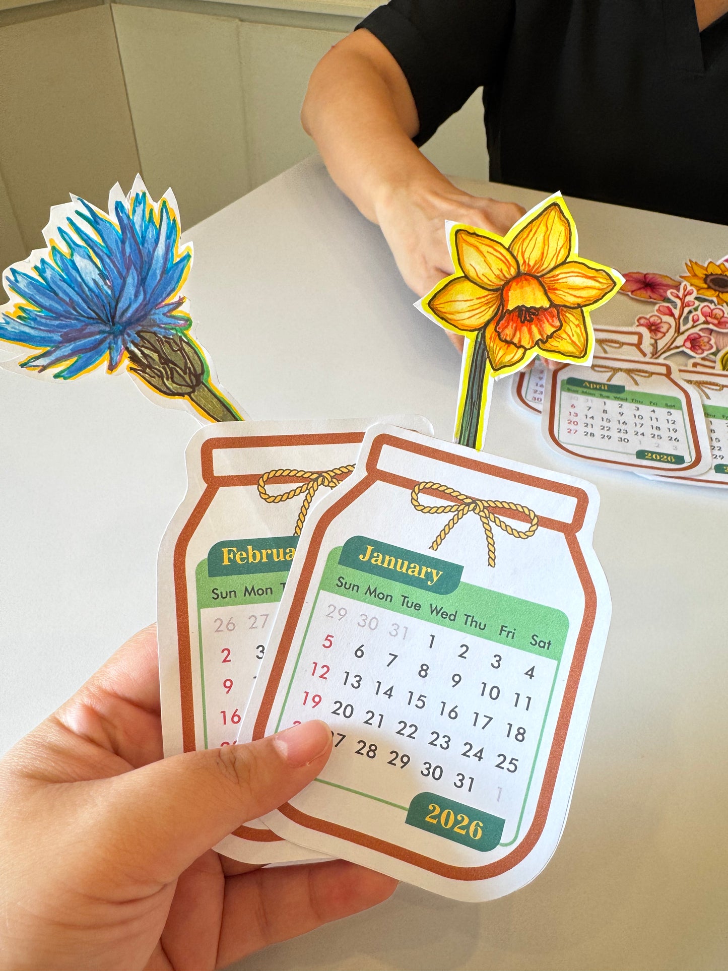 Floral Calendar Making Workshop (October 26, 2025)