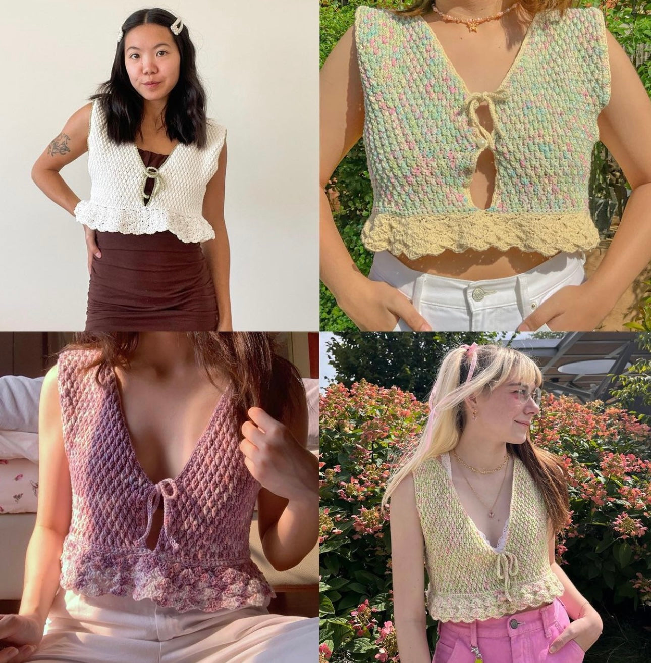 Kira Top Crochet Written Pattern