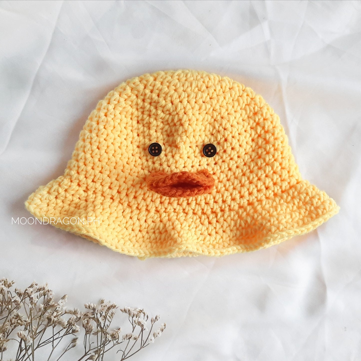 Animal Bucket Hats Crochet Written Pattern