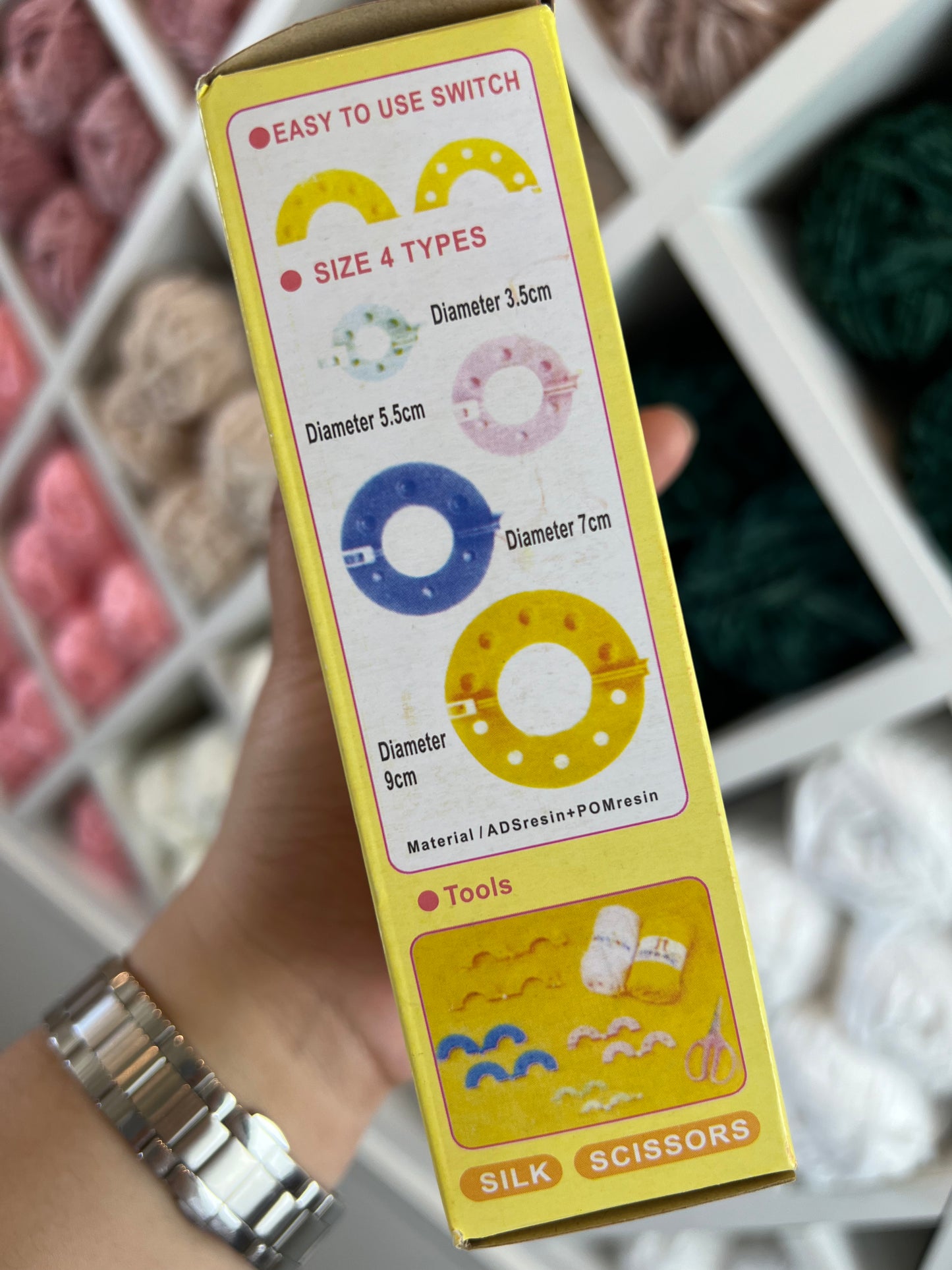 4-Sizes Pompom Maker