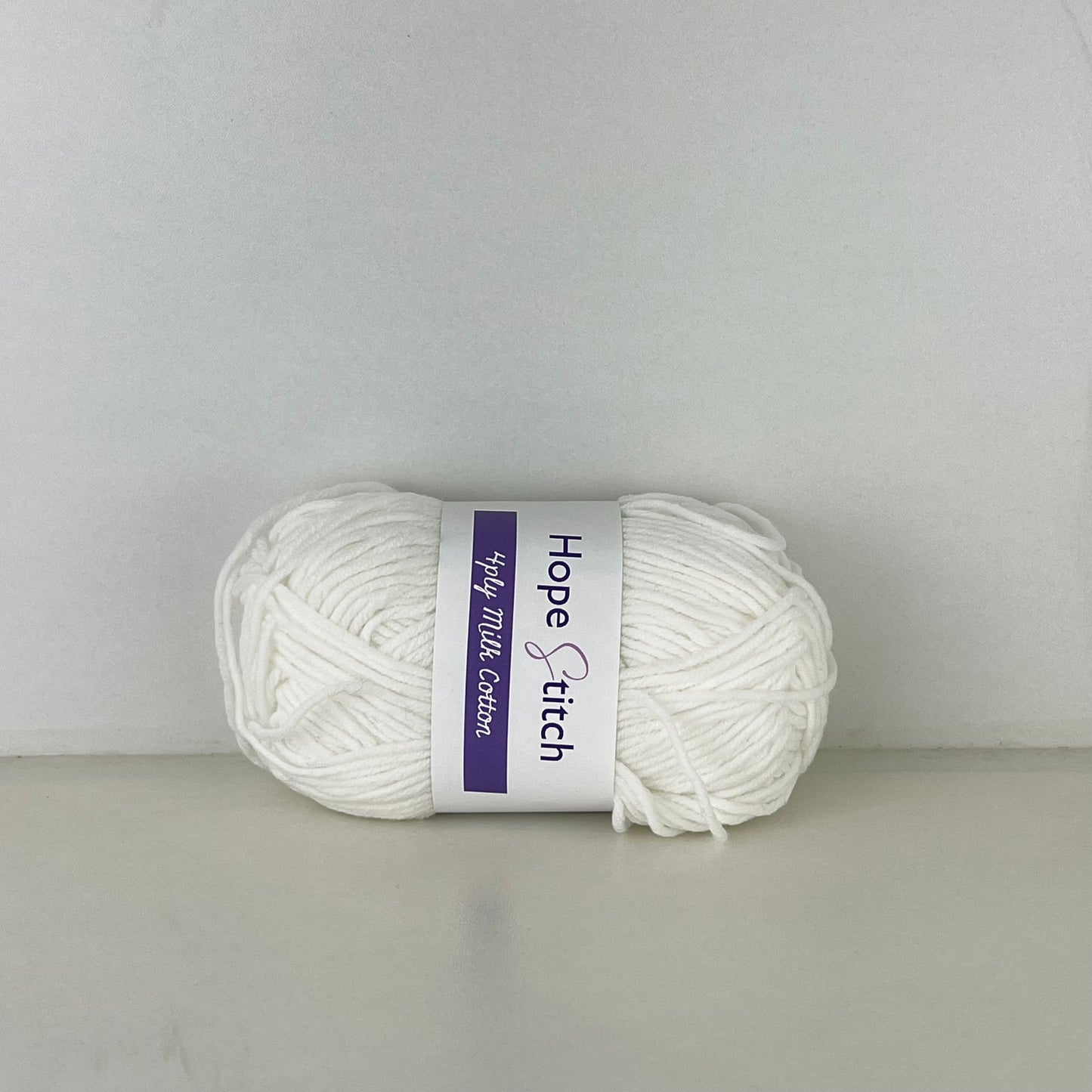 4ply Acrylic Milk Cotton Yarn - 50g