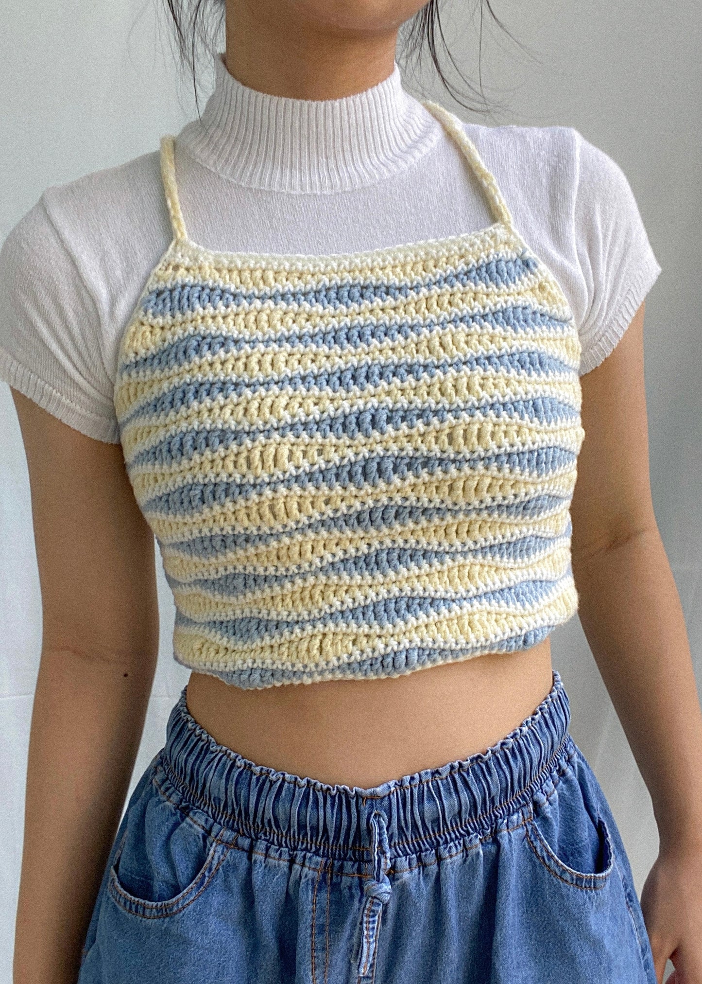 Lily Top Crochet Written Pattern